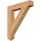 Ekena Millwork Traditional Arts & Crafts Smooth Bracket, Western Red Cedar, 5 1/2"W x 34"D x 38"H BKT06X34X38TRA03SWR - alternate 1